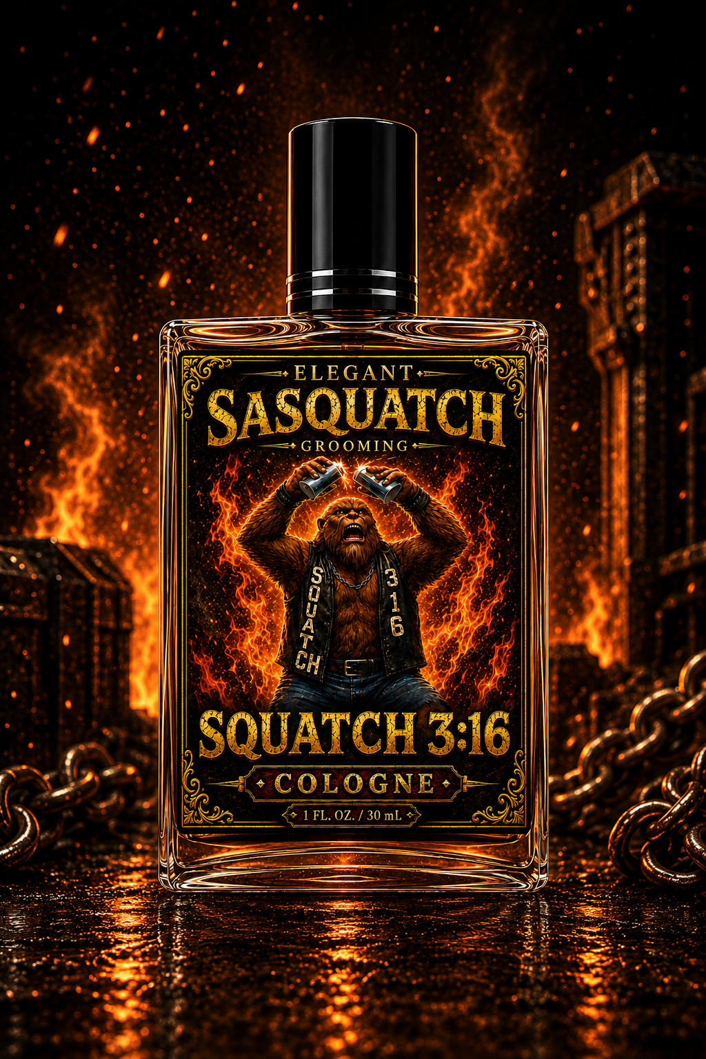 Squatch 3:16 1 fl. oz. (30 mL) Premium Cologne
