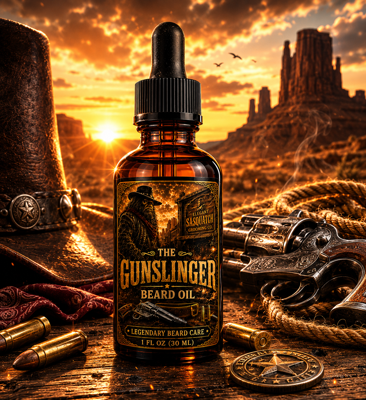 The GunSlinger Beard Oil