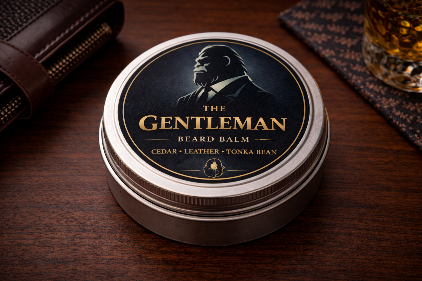 Gentleman Premium Beard Balm 1 oz.