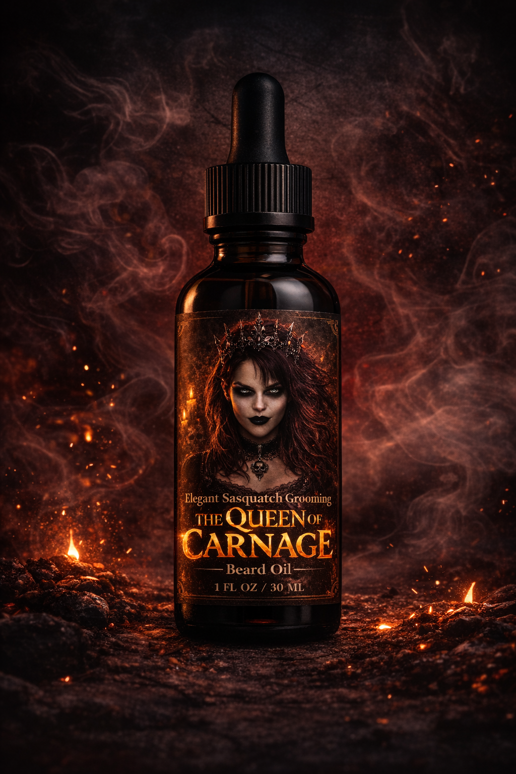 Queen Of Carnage Premium Beard Oil