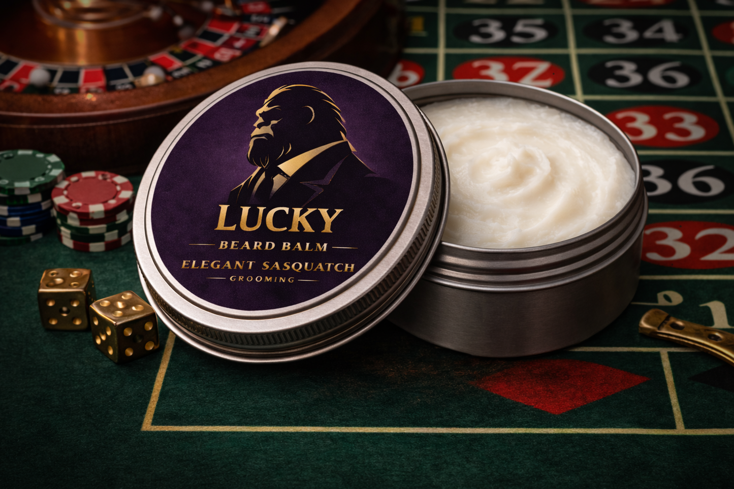 Lucky Premium Beard Balm 1 oz.