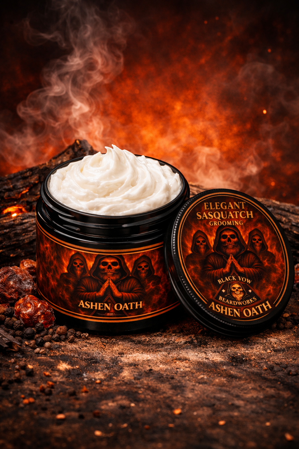 Ashen Oath Whipped Beard Butter