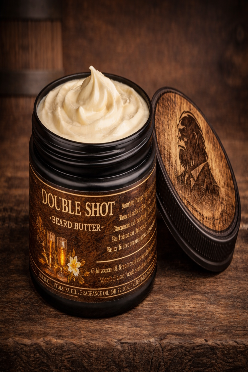 Double Shot Beard Butter | Whiskey, Oak & Vanilla Sherry