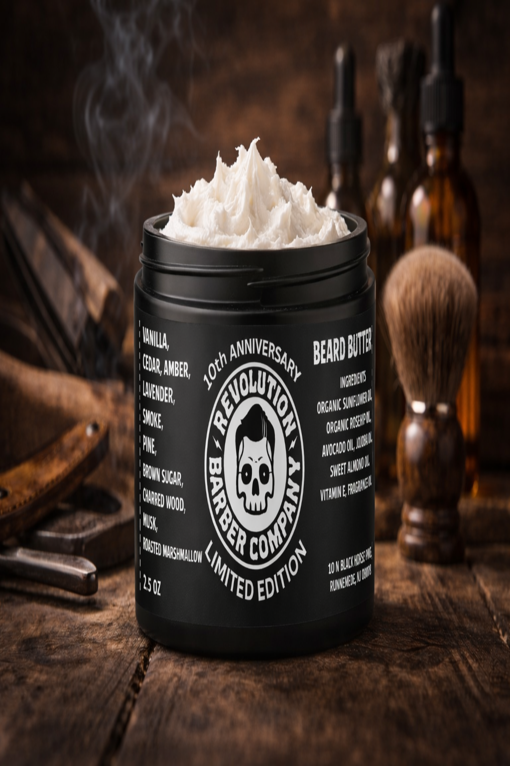 Revolution Barber Company 10th Anniversary edition Whipped Beard butter