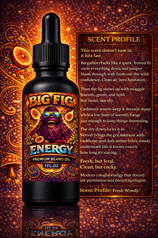 Big Fig Energy Premium Beard Oil
