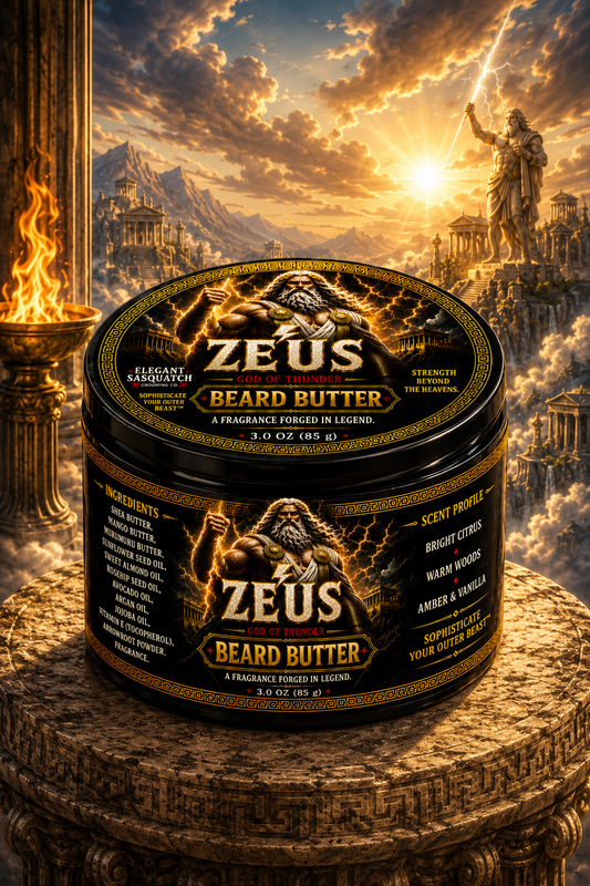 Zeus Beard and Body Poured Butter | 3 oz