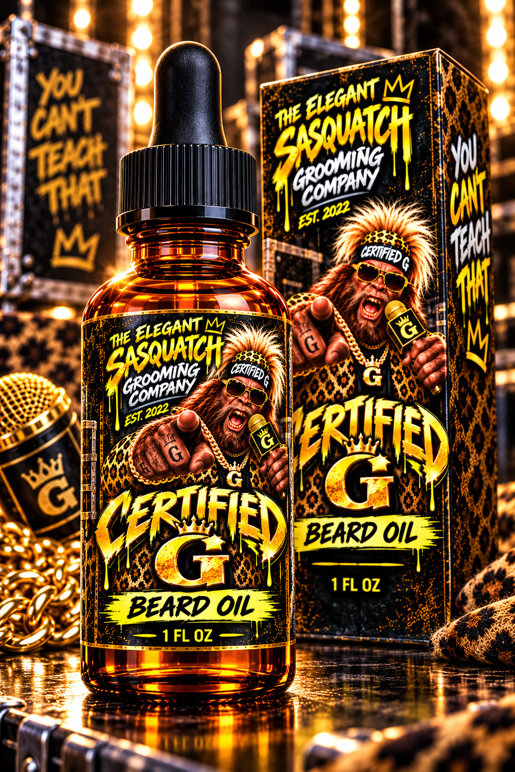 Certified G Premium Beard Oil