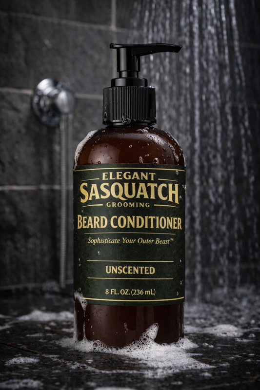 Elegant Sasquatch Grooming Beard Conditioner – Unscented | Deep Hydration & Softening Formula