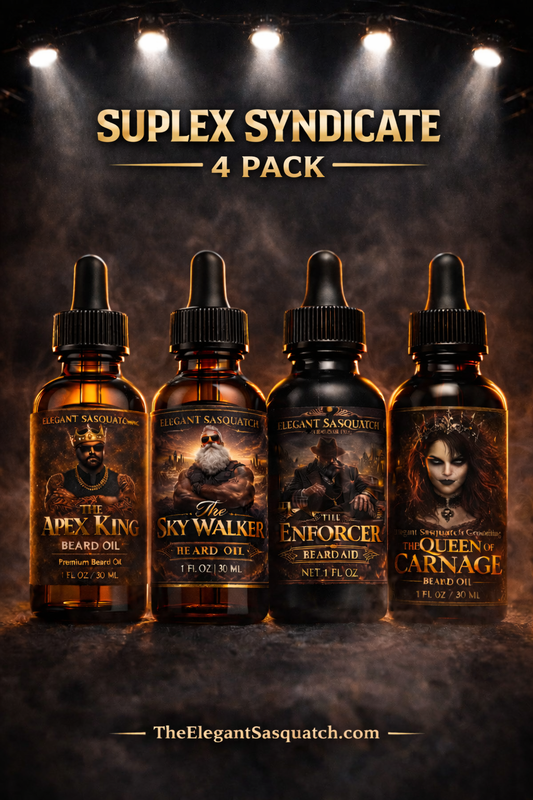 Suplex Syndicate 4 Pack Beard oil