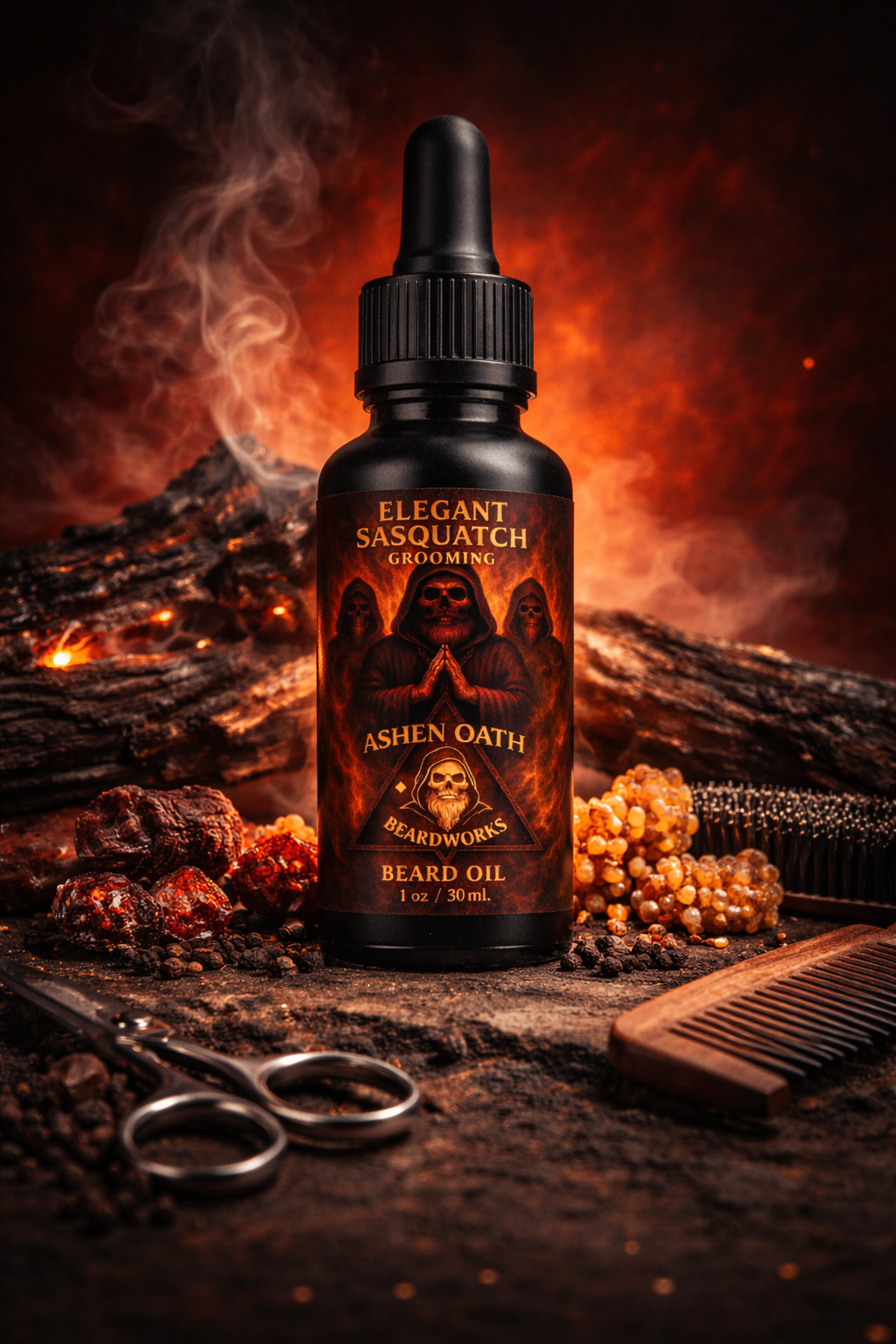 Ashen Oath Beard Oil