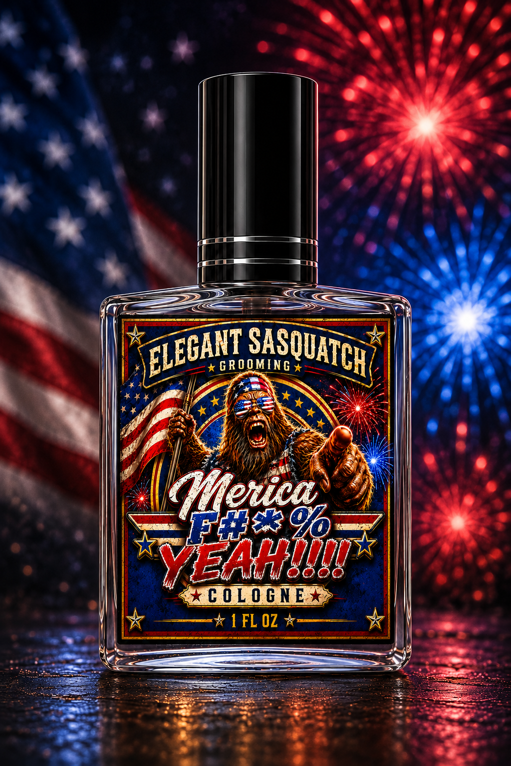 Merica F#*% Yeah!  1 fl. oz. (30 mL) Premium Cologne