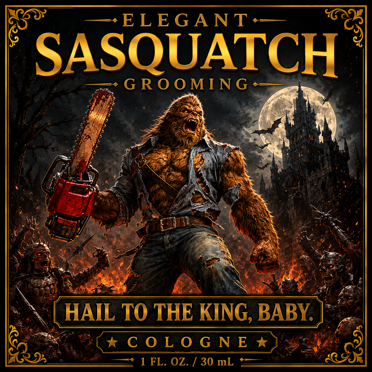 Hail To The King, Baby!  1 fl. oz Premium Cologne | 30 mL