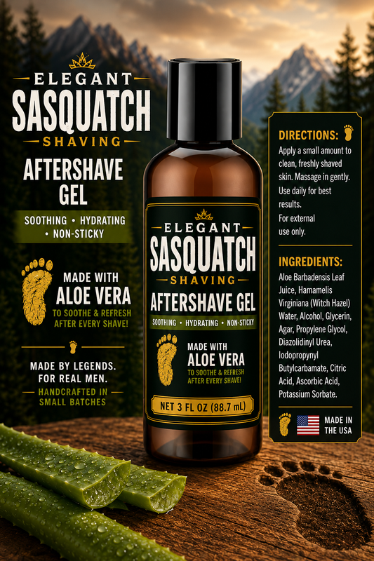 Elegant Sasquatch Aftershave Gel