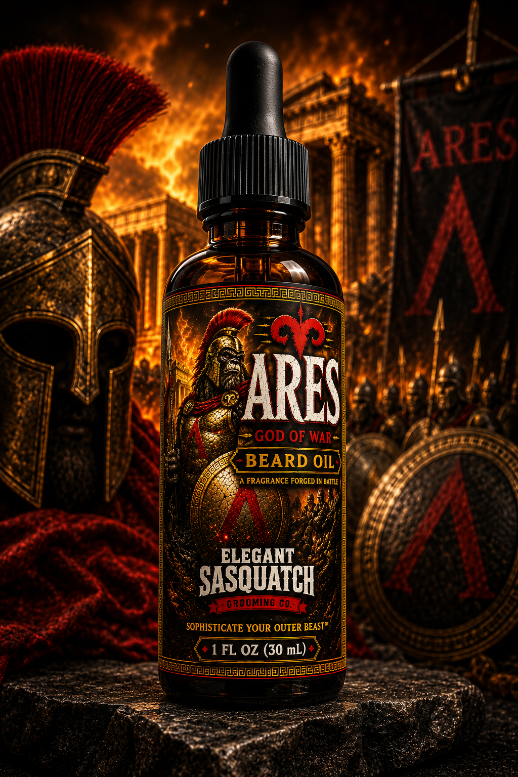 Ares Premium Beard Oil