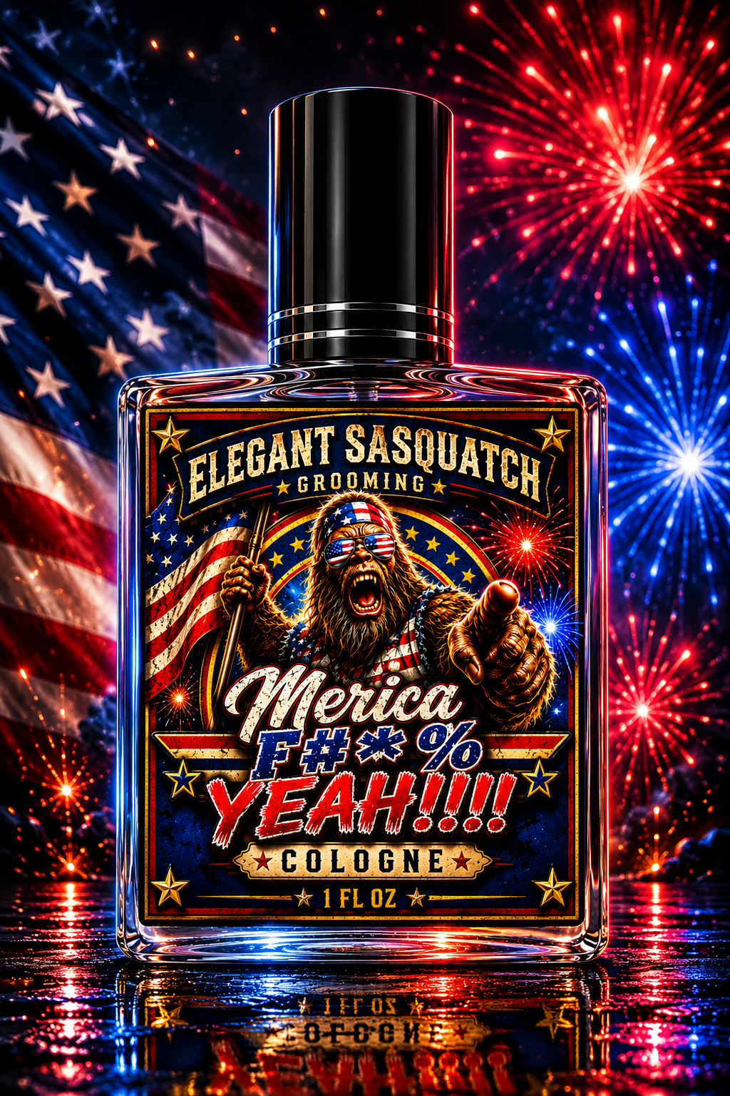 Merica F#*% Yeah!!!  1 fl. oz. (30 mL) Premium Cologne